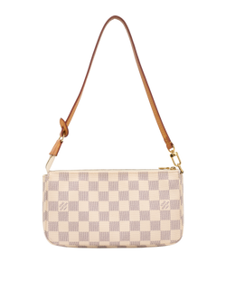 Pochette Accessoires, Canvas, Damier Azur, NFC, 2*